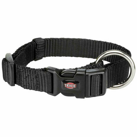 Hondenhalsband Trixie New Premium Zwart M/L 35-55 cm 2