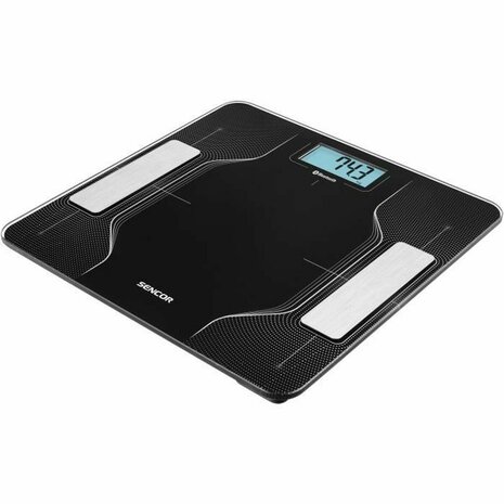 Digitale Personenweegschaal Sencor SBS 8002BK Zwart noir 180 kg 4