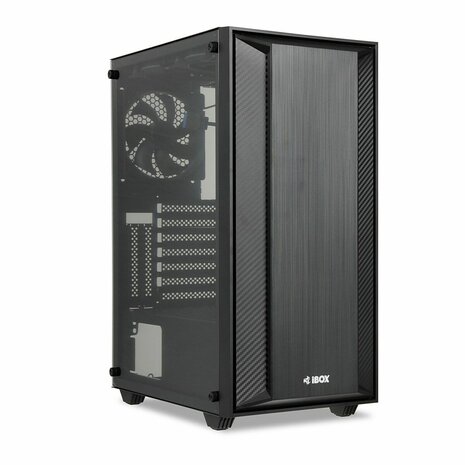 ATX Semi-toren BehuizingIbox CETUS 906 Zwart 1