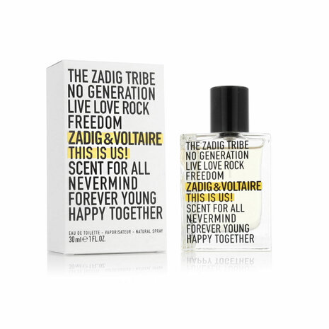 Unisex Parfum Zadig & Voltaire This is Us! Scent for All EDT 30 ml 1