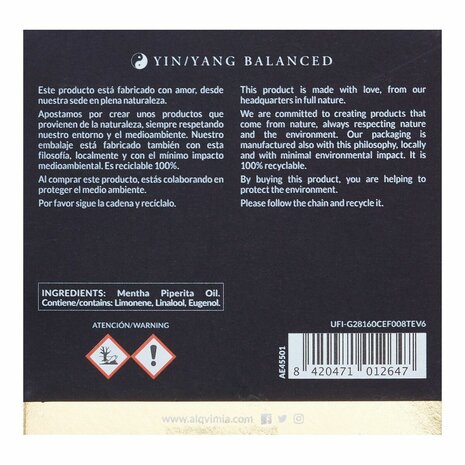Essentiële oliën Peppermint Alqvimia TP-8420471012647_1235-186_Vendor (10 ml) 3