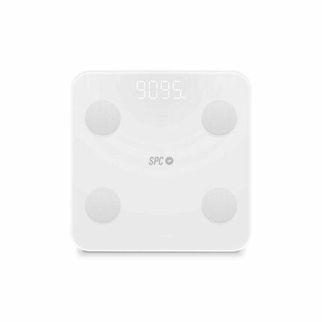 Digitale Personenweegschaal SPC ATENEA FIT 3 Wit Gehard glas 180 kg 50 x 50 x 28 cm 1