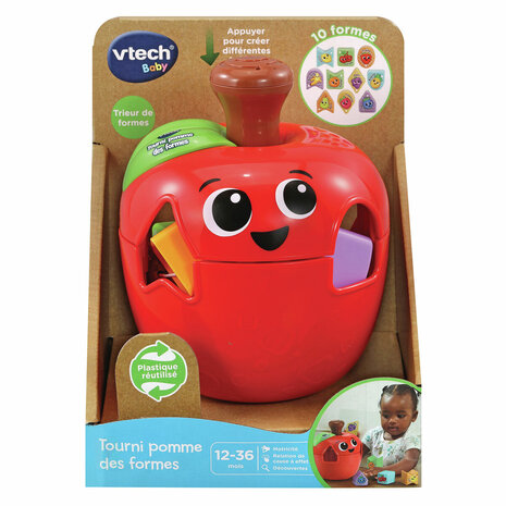 Interactief Speelgoed voor Baby&apos;s Vtech Baby Tourni Pomme Des Formes 1