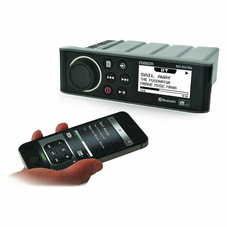 Radio Fusion Marine MS-RA70N Zwart 4