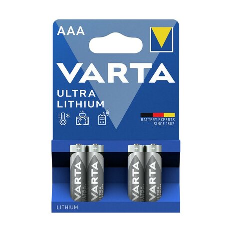 Batterijen Varta Ultra Lithium (4 Onderdelen) 2