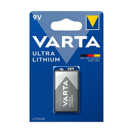 Batterijen Varta Ultra Lithium 9 V (1 Stuks) 2