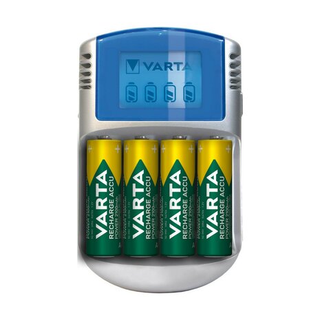 Oplader + Oplaadbare Batterijen Varta -POWERLCD (1 Stuks) 2