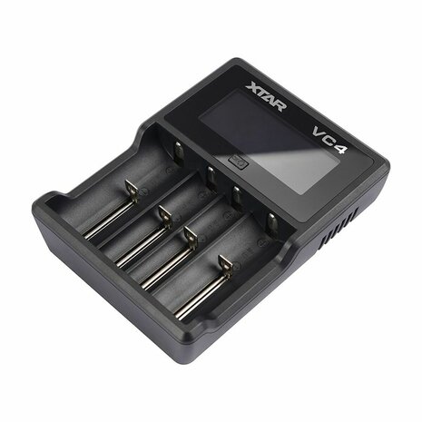 Batterijlader Xtar VC4 Batterijen x 4 1