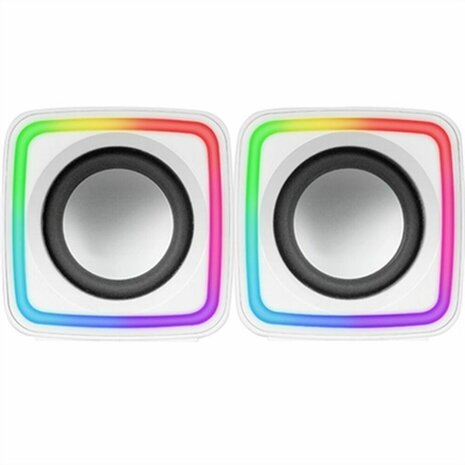 PC-luidsprekers Mars Gaming MSCUBEW 8W Bluetooth luidspreker 1