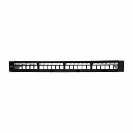 Patchpanel 24 UTP-Poorten Categorie 5e/6/6e WP WPC-PAN-BUP24 3
