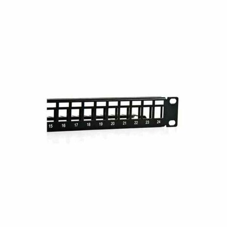 Patchpanel 24 UTP-Poorten Categorie 6 2LAN ARAP19C24VAC 19" 3