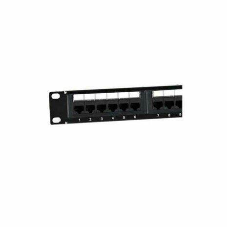 Patchpanel 24 UTP-Poorten Categorie 6 2LAN ARAP19C624UTP 19" 4