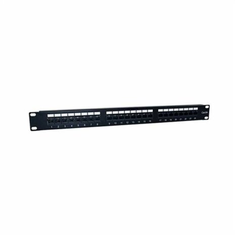 Patchpanel 24 UTP-Poorten Categorie 6 2LAN ARAP19C6A24UTP 19" 1