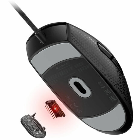 Muis Corsair M55 Zwart 16000 dpi 3