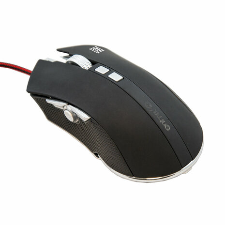 Gaming muis Talius ZERO Zwart Zwart/Zilverkleurig 1