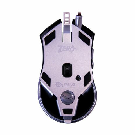 Gaming muis Talius ZERO Zwart Zwart/Zilverkleurig 4
