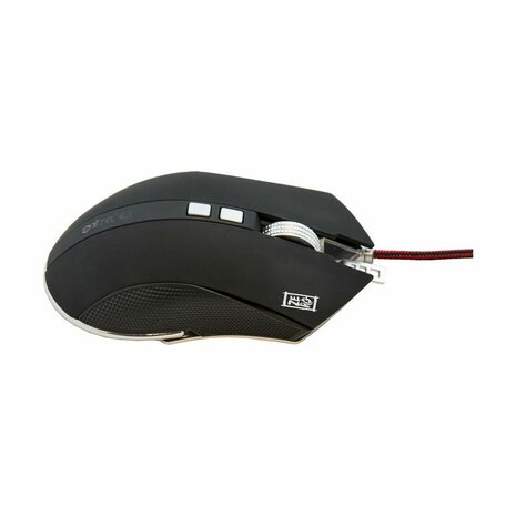 Gaming muis Talius ZERO Zwart Zwart/Zilverkleurig 8