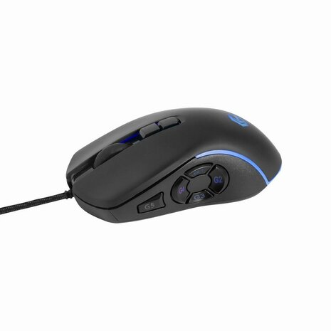 Muis GEMBIRD MUSG-RAGNAR-RX500 Zwart 12000 dpi 1