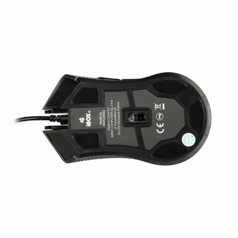 Optische Muis Ibox AURORA A-3 Zwart 8