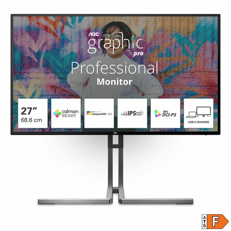 Gaming monitor AOC U27U3CV 4K Ultra HD 27" 9