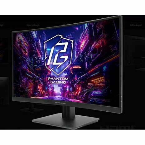 Gaming monitor ASRock PG27QRT1B QHD 27" 2