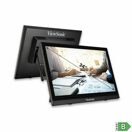 Monitor ViewSonic TD1630-3 15,6" HD LCD LED Tactiel 2