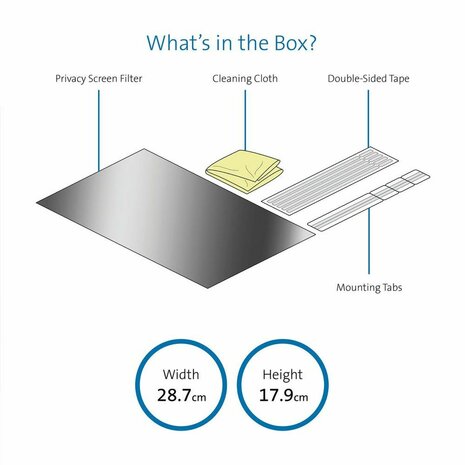Privacy filter Kensington 626459 13,3" 2
