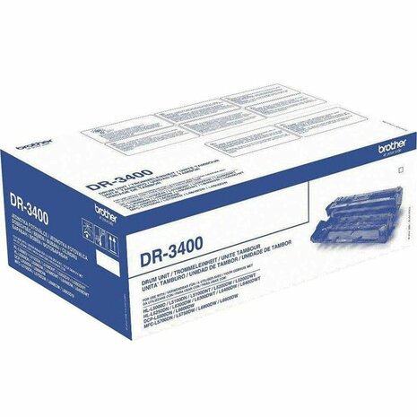 Printer drum Brother HL-L5000D, L5100DN, L5200DW , L6300DW, L6400DW / MC-L5750DW / MFC-L6800DW , L6900DW Zwart (3 Stuks) 3