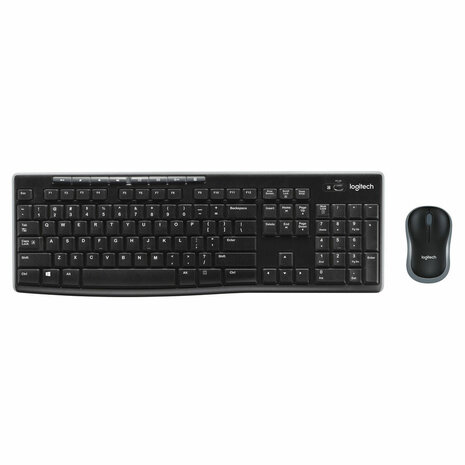 Toetsenbord en draadloze muis Logitech MK270 QWERTY Engels 1