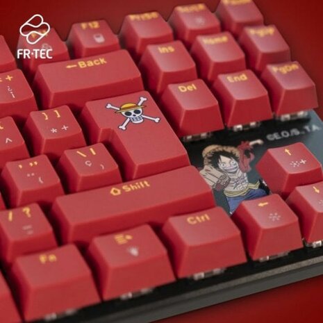 Toetsenbord en muis FR-TEC OP4001 QWERTY Bordeaux 5