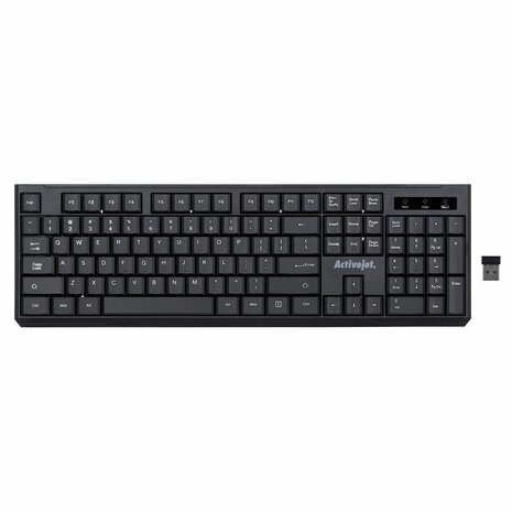 Toetsenbord Activejet K-3911W Zwart QWERTY 3