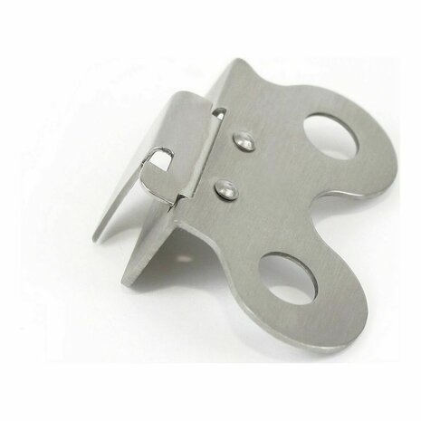 Blikopener Staal Zilverkleurig 7,3 x 4,6 cm 1,5 mm (12 Stuks) 4
