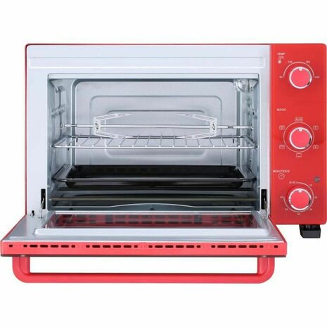 Mini oven Continental Edison CEMF35R Rood 35 L 4