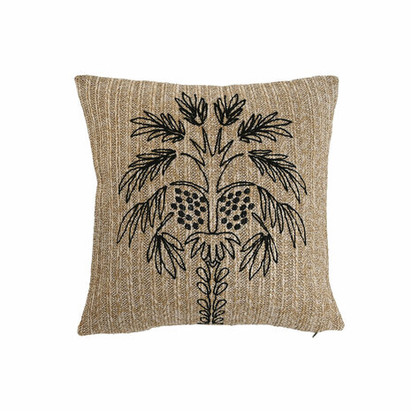Kussen Home ESPRIT Natuurlijk Palmboom 42 x 15 x 42 cm 1