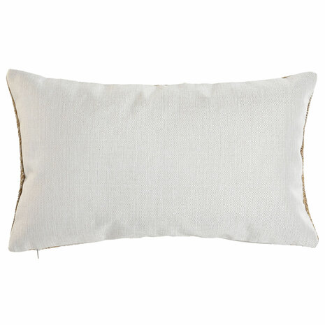 Kussen Home ESPRIT Wit Natuurlijk 50 x 15 x 30 cm 6