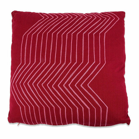 Kussen Lifetime Basics Rood Roze 50 x 12 x 50 cm 1