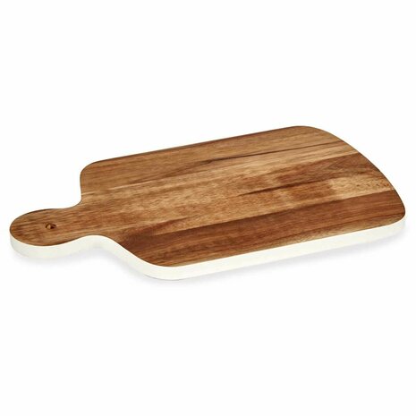 Snijplank Wit Acacia 25,7 x 1,5 x 40 cm (12 Stuks) 2