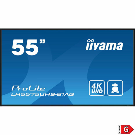 Videowall Monitor Iiyama LH5575UHS-B1AG 4K Ultra HD 55" 2