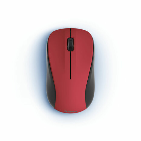 Draadloze optische muis Hama MW-300 V2 Rood Zwart/Rood (1 Stuks) 2