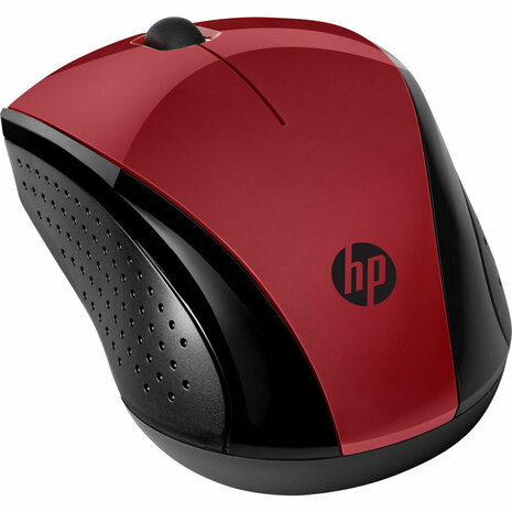 Wireless muis HP 220 Rood 1600 dpi 3