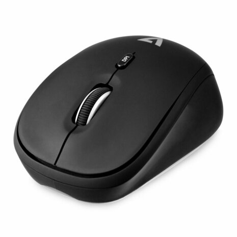 Wireless muis V7 MW100-1E Zwart 1600 dpi 1