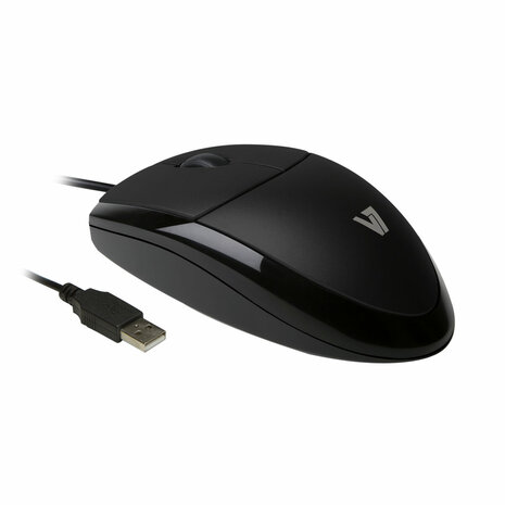 Muis V7 MV3000010-BLK-5E Zwart 4