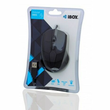 Muis Ibox i005 Zwart 2