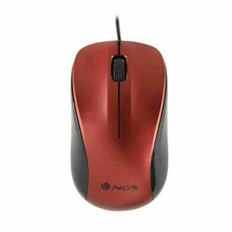 Optische Muis NGS NGS-MOUSE-1092 Rood 1200 DPI 1