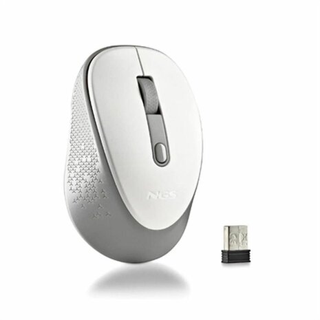 Muis NGS DEWWHITE Wit 1