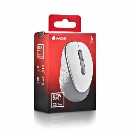 Muis NGS DEWWHITE Wit 4