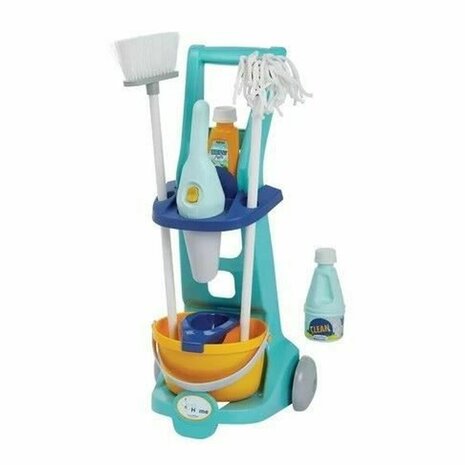 Reinig & Opberg Kit Ecoiffier Clean Home Speelgoed 8 Onderdelen 4