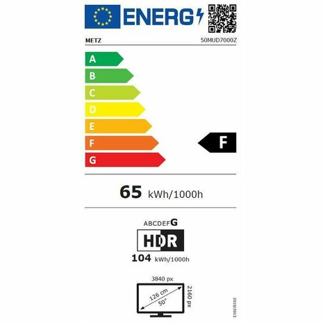 Smart TV Metz 50MUD7000Z 4K Ultra HD 50" LED 7