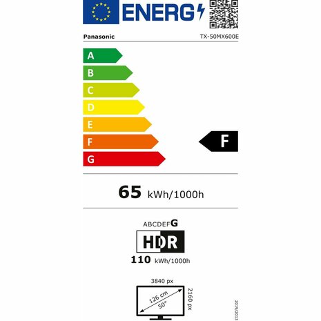 Smart TV Panasonic TX50MX600E 4K Ultra HD 50" LED HDR 4