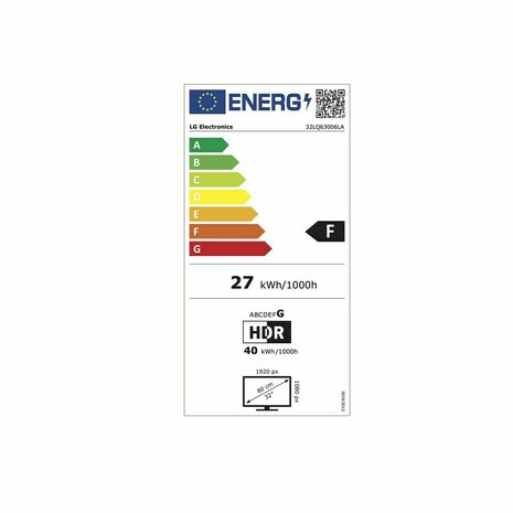 Smart TV LG 32LQ63006LA.AEU Full HD 32" LED HDR HDR10 2